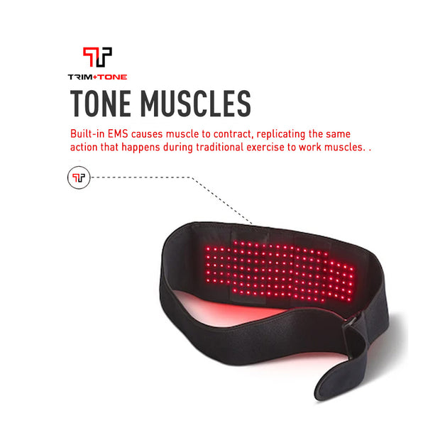 Tone Muscles with Trim and Tone EMS Belt